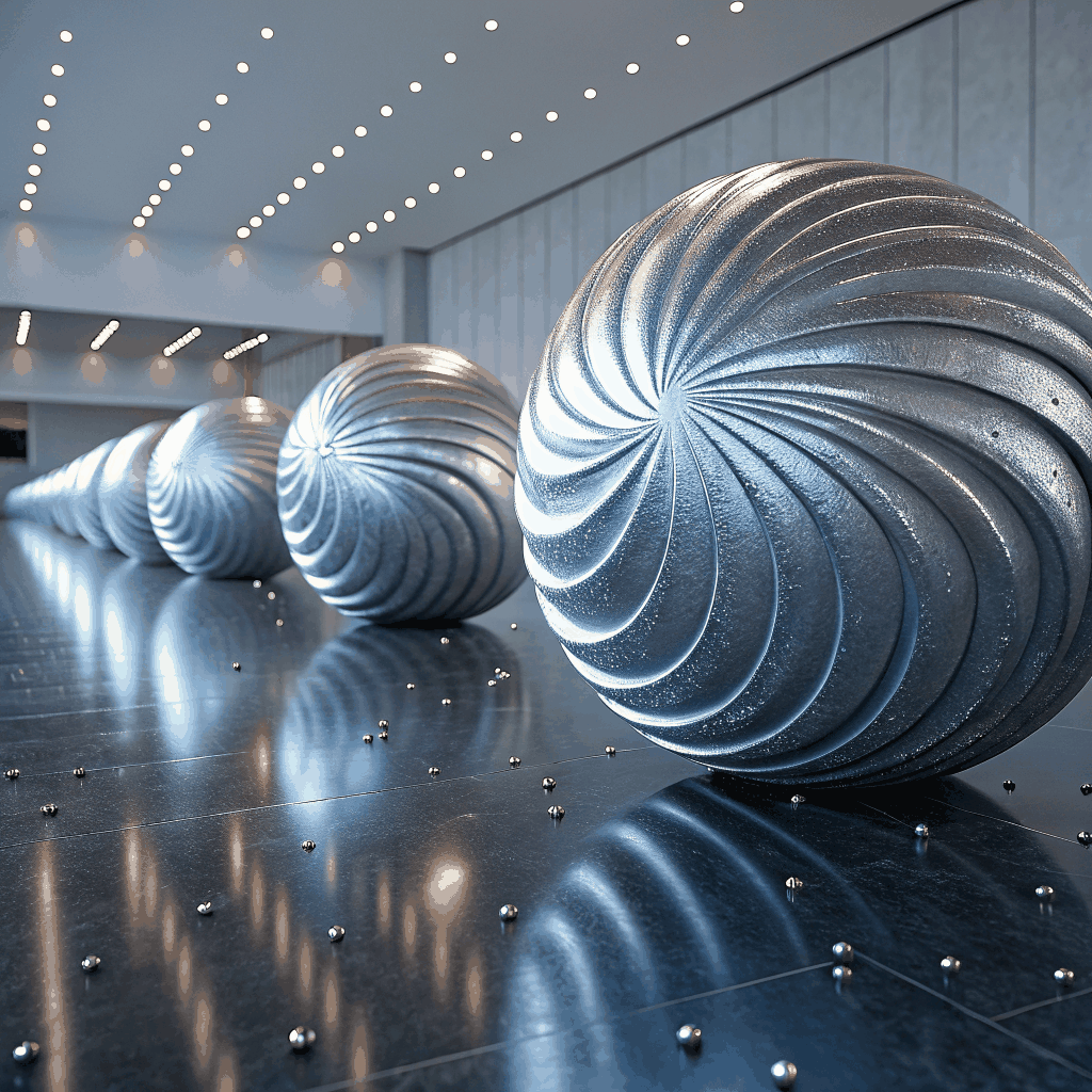 Abstract digital architecture and AI nodes